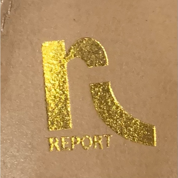 Report Gold High Heel Sandal Wedges - Size: 10 - Picture 4 of 4